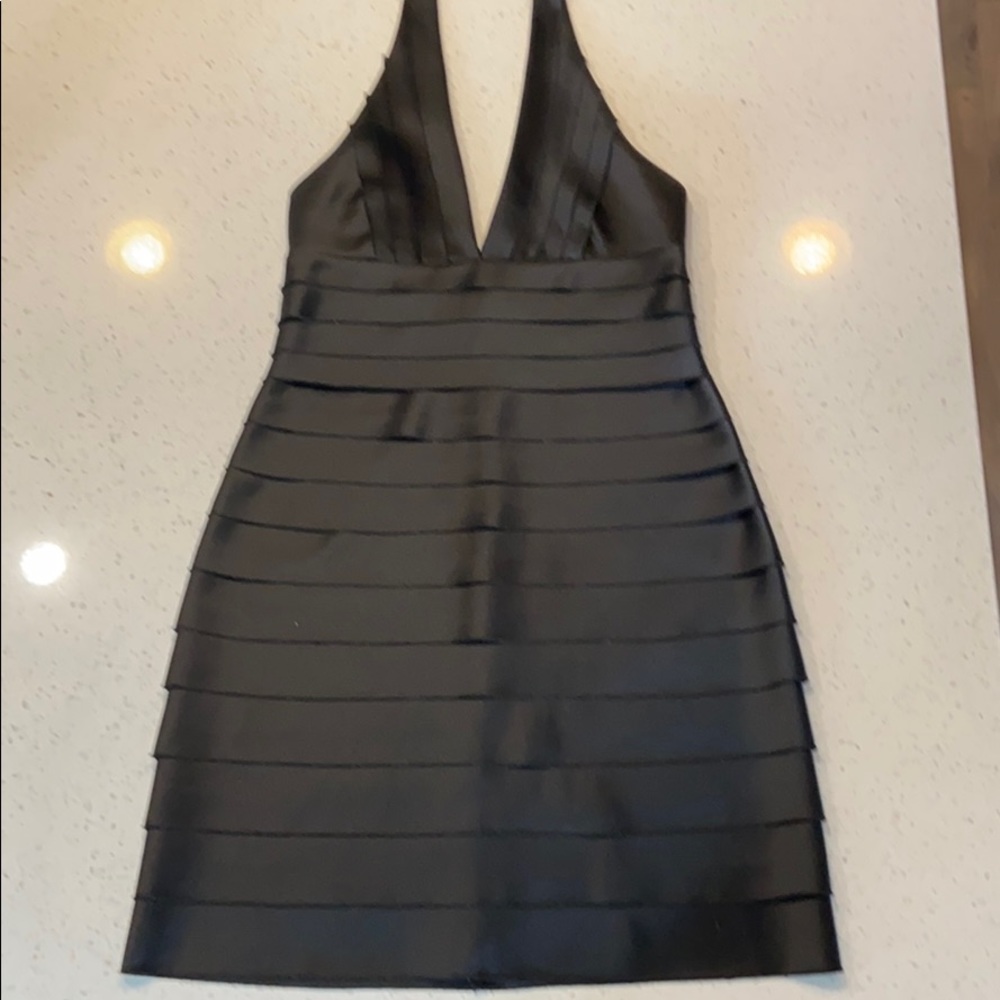 BCBG halter mini dress